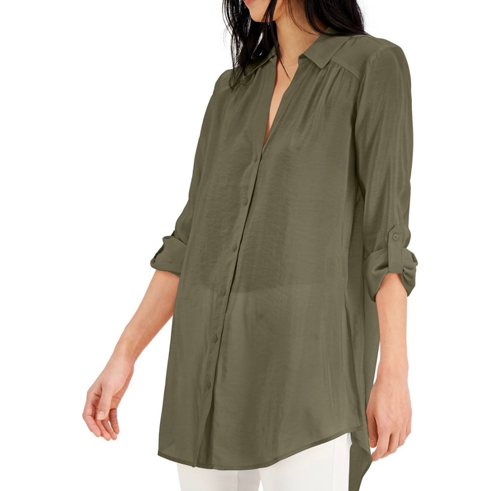 INC Women’s Button-Up Tunic